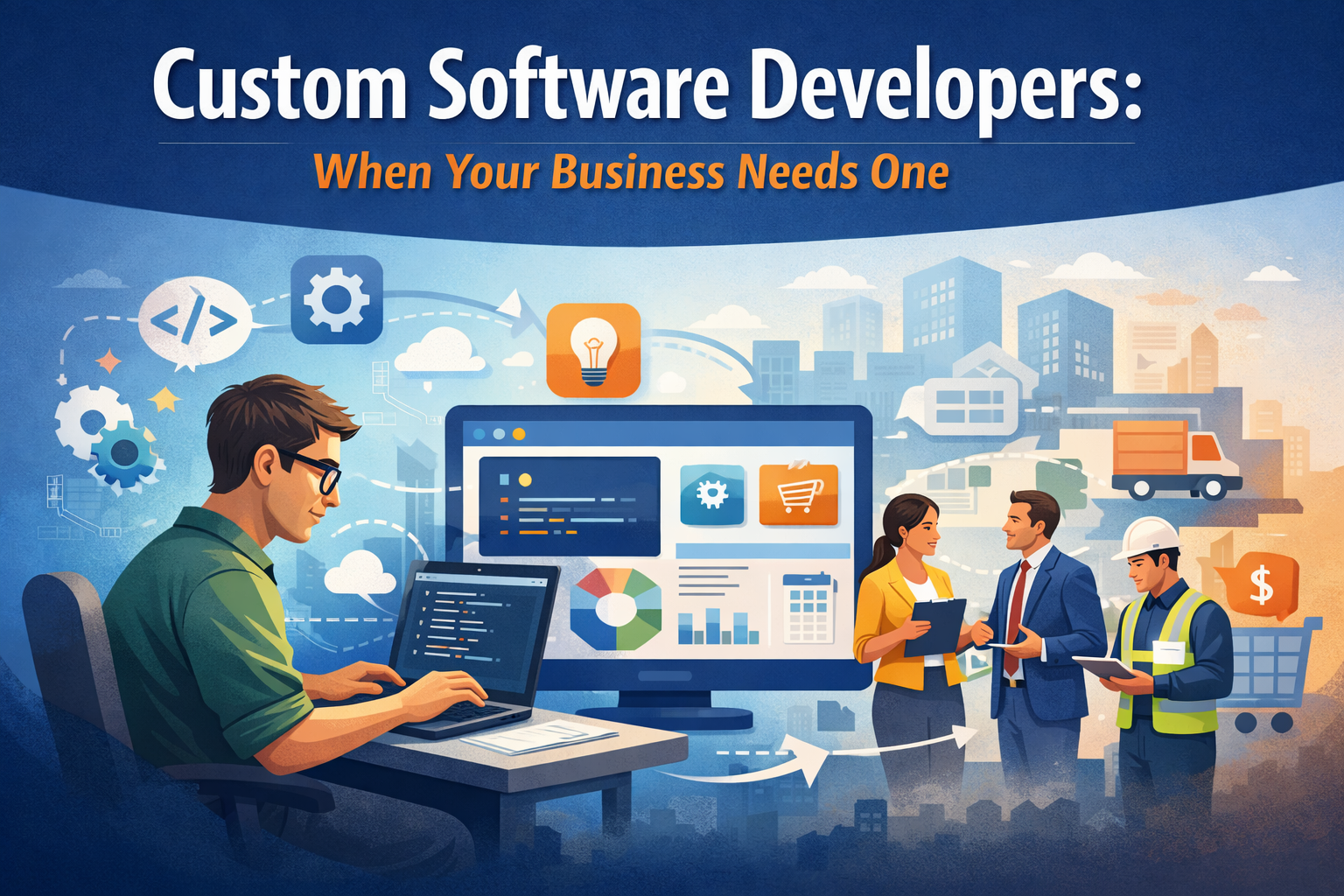 Custom Software Developers, When Your Business Needs One?